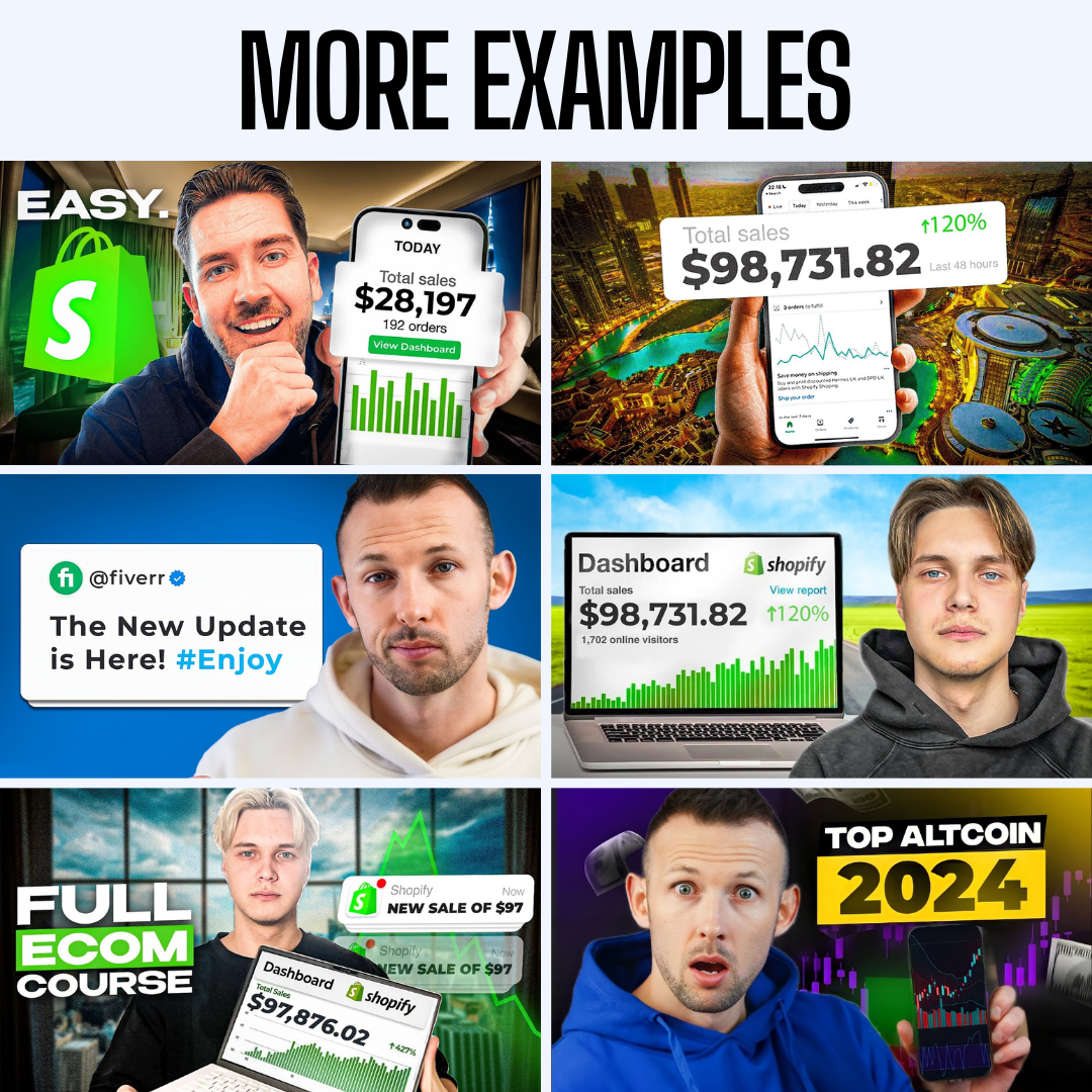 CTR Accelerator™ – Custom YouTube Thumbnail Package - Image 3