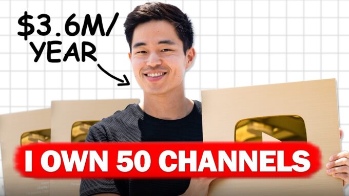 He Runs 50 YouTube Channels. Here's His $300K/Month Formula.